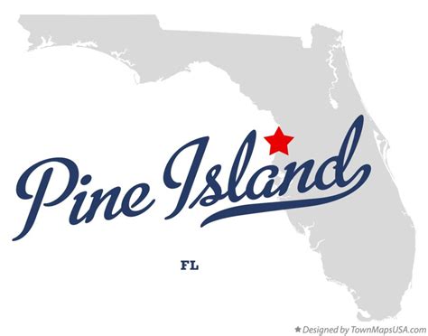 Map Of Pine Island FL Florida