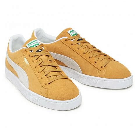 Mens Puma Suede Classic Xxi Athletic Shoe Honey Mustard Journeys