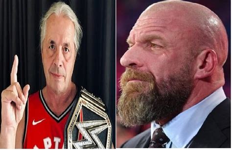 Bret Hart Says Triple H Was A Mediocre He Never Did Well Check