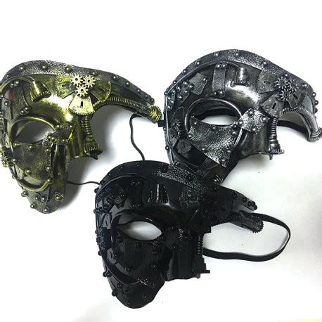 Magnifique Demi Masque Steampunk