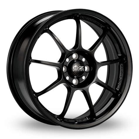 Oz Racing Alleggerita Hlt Matt Black Alloy Wheels Wheelbase