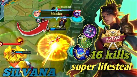 Silvana Super Lifesteal Best Build Silvana Build Silvana Tersakit