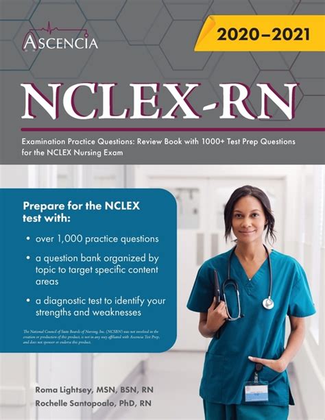 Nclex Rn Examination Practice Questions Review Book With 1000 Test Prep Questions For The