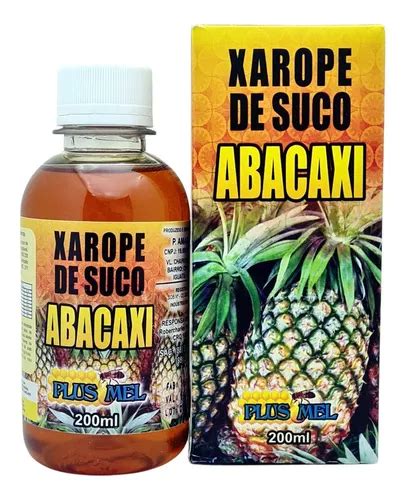 Xarope Expectorante Anti Gripal Suco De Abacaxi Ml Mercadolivre