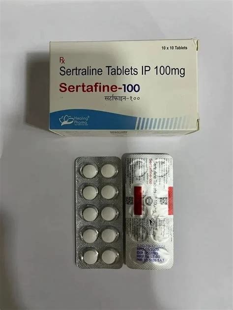 Sertafine Sertraline 100 Mg Tablets At Rs 200 Stripe Netaji Market