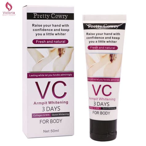 Pretty Cowry Body Creams Armpit Whitening Cream Between Legs Knees