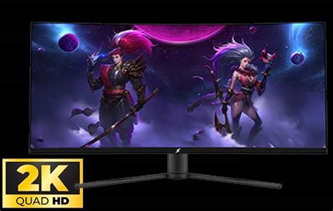 Monitor Gamer Superframe Vision Ultra Pol Curvo Ultrawide Quad