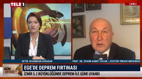 Prof Dr Ercan Dan Zmir Uyar S Deprem Sa Ana Devam Edecek Gibi