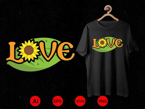 Sunflower T Shirt Design 07 Graphic By Nishatahmmadbd61 · Creative Fabrica