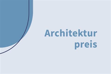 Architekturpreis Bezirk Schwaben