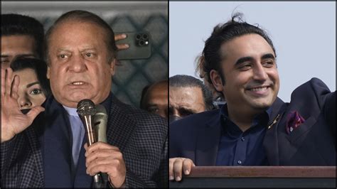 Pakistan Elections Nawaz Sharif S Pml N Bilawal Bhutto S Ppp Agree To