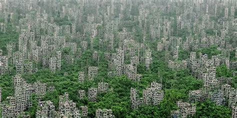 Chinese Overgrown City Stable Diffusion Openart