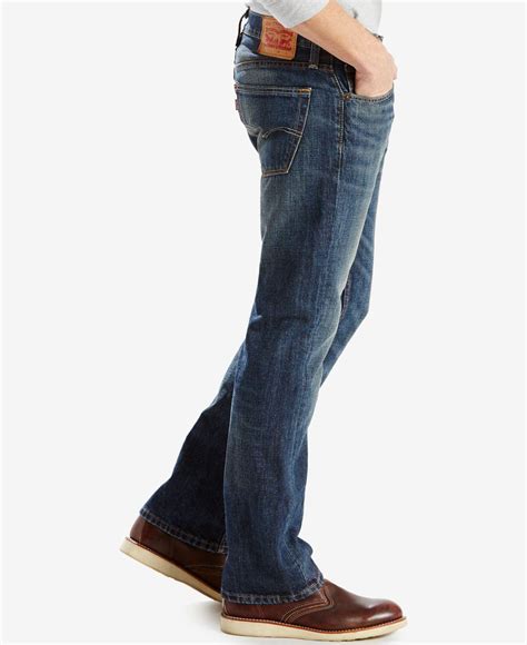 Levis Denim ® 527tm Slim Bootcut Fit Jeans In Blue For Men Lyst