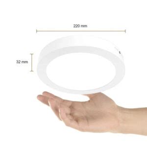 Ankaa Iii Plaf N Circular Led W K Lm Blanco