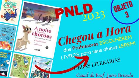 PNLD 2023 OBRAS LITERÁRIAS FUND 1 YouTube