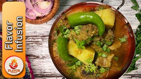 Simple Aaloo Gosht آلو گوشت Easy Aloo Gosht Recipe By Flavor