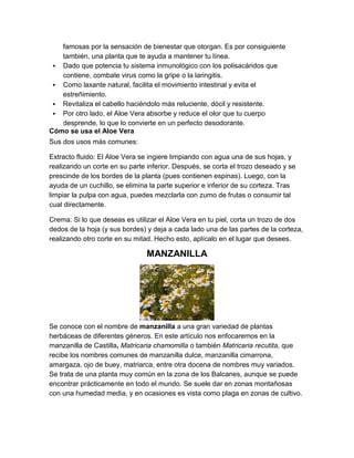 Plantas Medicinales Pdf