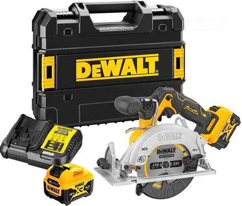 Dewalt Scie Circulaire Portative Sans Fil V X Batterie Ah Kit