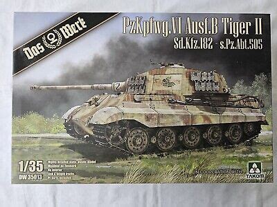 Das Werk 1 35 PzKpfwg VI Ausf B Tiger II SD Kfz 182 Kit Ref DW35013