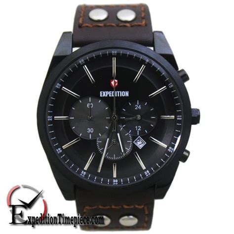 Jual Jam Tangan Expedition E M Full Black Shopee Indonesia