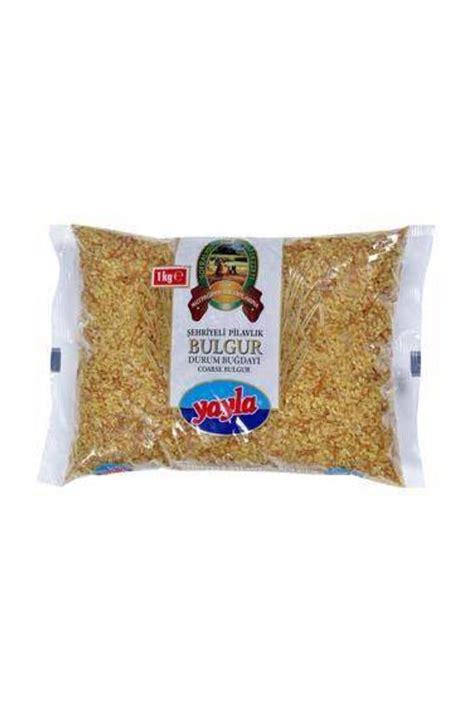 Yayla Şehriyeli Pilavlık Bulgur 1 kg Fiyatı Yorumları Trendyol