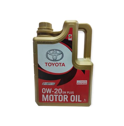 Toyota Motor Oil 0W-20 SN plus Full Synthetic 4L - OrenMart.com