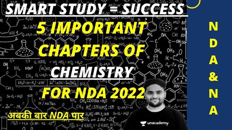 5 IMPORTANT CHAPTERS OF CHEMISTRY FOR NDA 2022 I SHYAMSIR I NDA2022