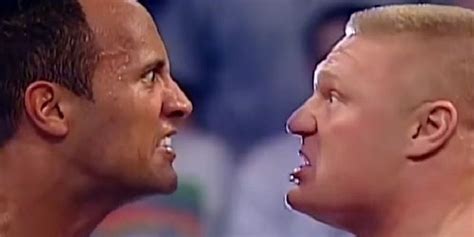 The Rock Vs. Brock Lesnar: 5 Reasons Why We Still Want That Dream Match ...