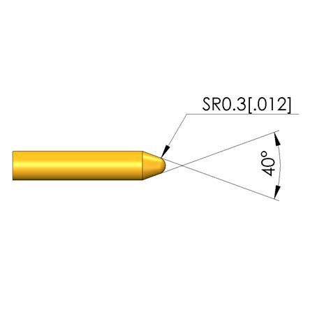 Spring Loaded Test Probe GKS 427 313 100 A 1502 MC Item INGUN