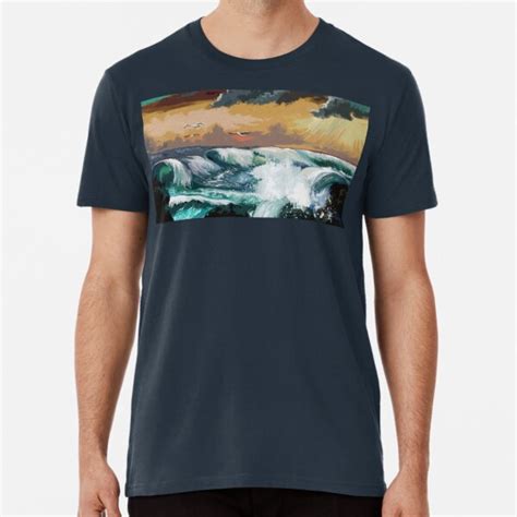 CRASHING WAVES T Shirt For Sale By Pepperandy Redbubble Wave T