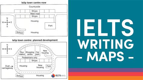 Cách chia thì dạng Map IELTS Writing task 1 hữu dụng