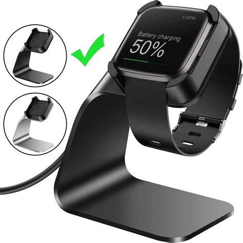 Cavn Charger Dock Compatible With Fitbit Versa Amazon Co Uk Electronics