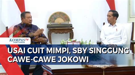 Sempat Bercuit Segerbong Dengan Megawati Jokowi Kini SBY Singgung