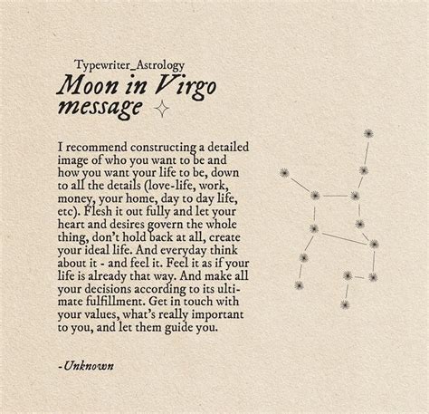 Moon in Virgo Astrology Forecast