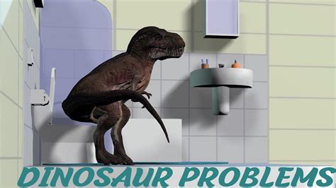 Dinosaur Problems Toilet T Rex Meme Trex Bathroom Dino Edge