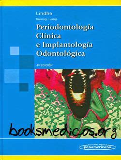 Periodontología Clínica e Implantología Odontológica 4ª Edición Lindhe