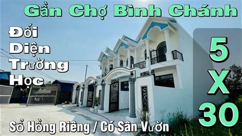 Thanh Toán 1 5 Tỷ đã Có Ngay Căn Nhà 150m2 Full đối Diện Trường Học Gần Chợ Bình Chánh