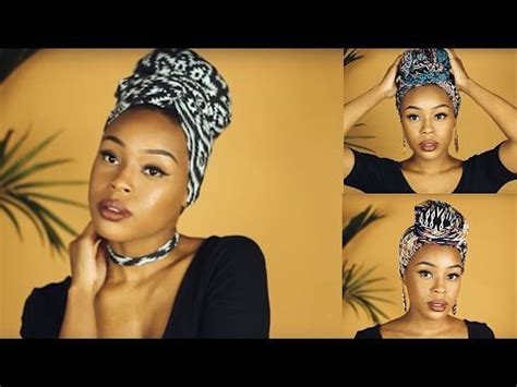 Easy Diy Headwrap Styles Using T Shirts Leggings Black Hair