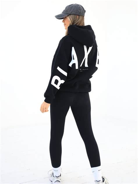 Blakely Clothing Isabel Oversized Womens Hoodie Black Blakely