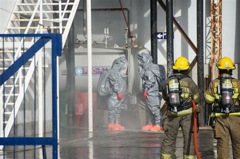 Evacuación por la fuga de amoníaco en una planta pesquera de Puerto Madryn