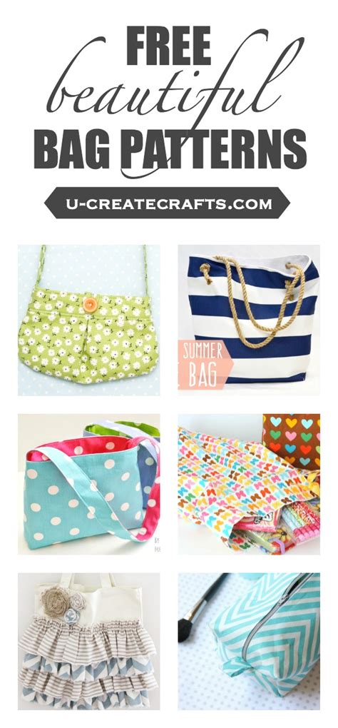 Free Beautiful Bag Patterns - U Create