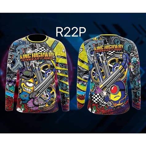 jersey moto/baju moto/baju rempit/kaki moto/ride santai | Shopee Malaysia