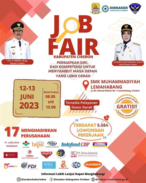 Job Fair Cirebon Jadwal Event Info Pameran Acara Promo Terbaru