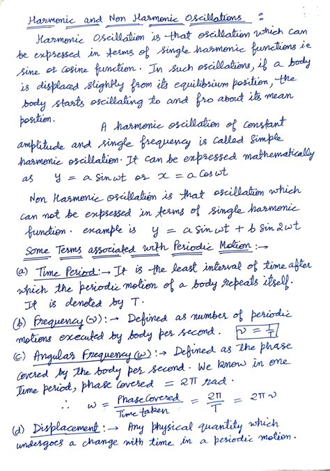 Solution Xi Ch Oscillations Studypool