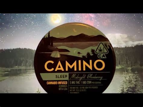 Camino Midnight Blueberry Cbn Gummies Review Youtube