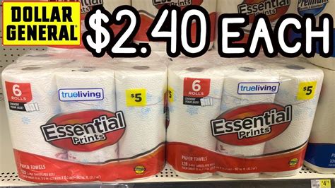 Dollar General Best Paper Deals Until March 6 Youtube