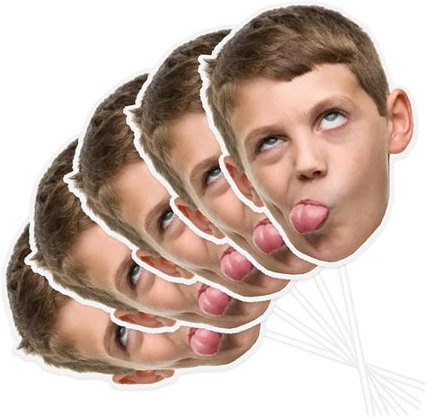 Head Cutouts On A Stick Custom Face Cut Out Photo Prop