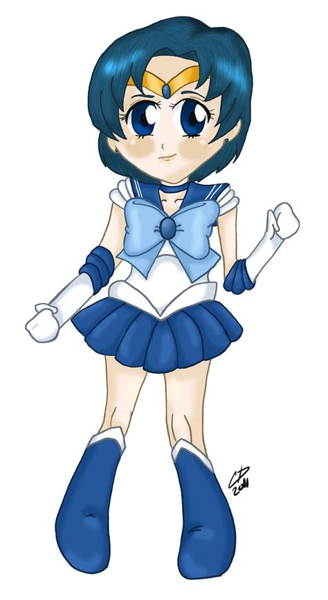 Chibi Sailor Mercury By Hotaru Oz On Deviantart