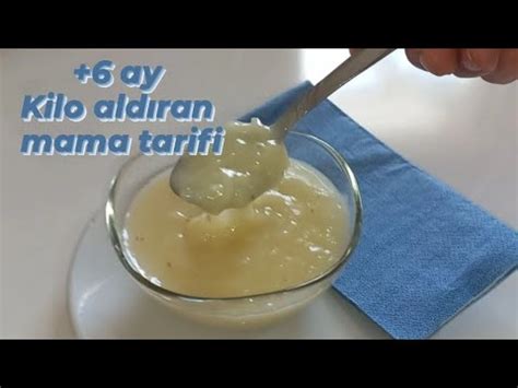 MAMA TARİFİ 1 AYDA 3 KG ALDIRAN MAMA TARİFİ EK GIDA MAMASI MAMA