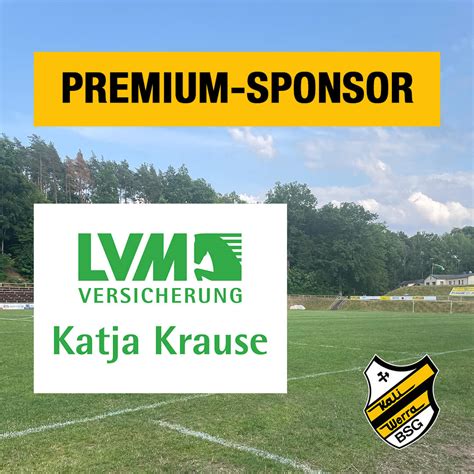 LVM Krause Wird Premium Sponsor FSV Kali Werra Tiefenort E V